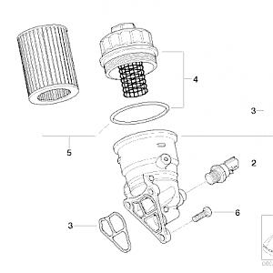 oil filter cartridge