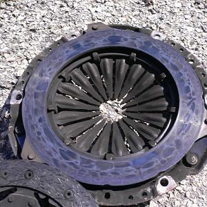 R56 Worn Pressure Plate