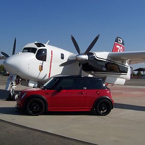 Montag and Tanker 78 at Fresno AAB - October 23, 2011