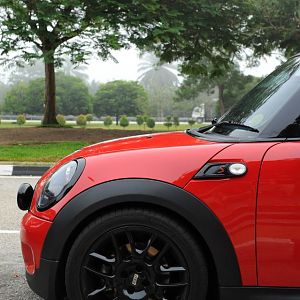 Blacked out!