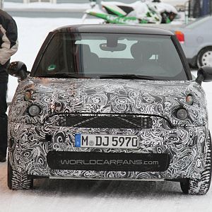 2013 MINI Caught Winter Testing