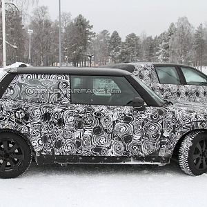 2013 MINI Caught Winter Testing