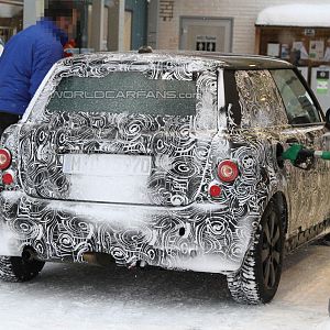 2013 MINI Caught Winter Testing