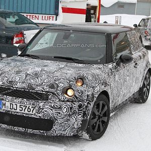 2013 MINI Caught Winter Testing