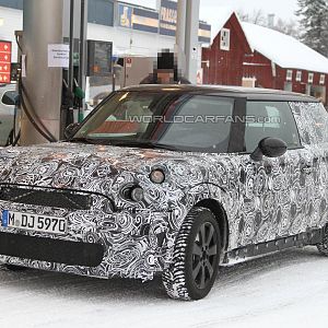2013 MINI Caught Winter Testing