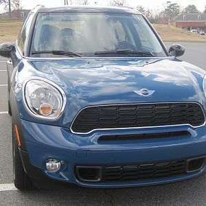 My '12 Surf Blue Countryman S