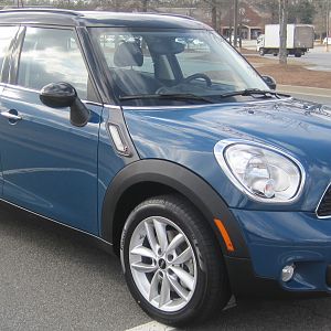 My '12 Surf Blue Countryman S