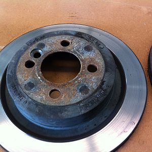 R56 JCW brake rotors