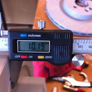 rotor thickness