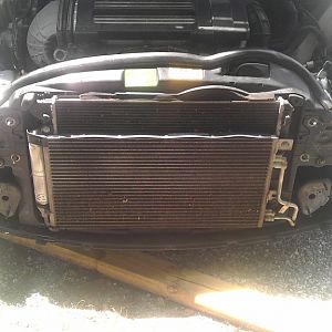 radiators exposed