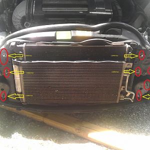 remove the bumper carrier