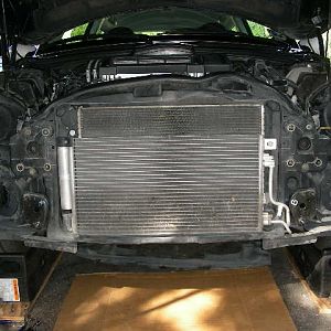Bumper Cover and Bumper Removed