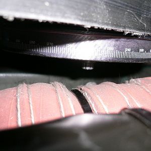 Bolt Clearance for Brake Duct