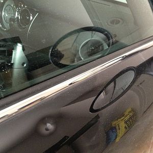 Bullet dent