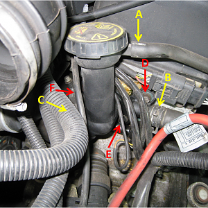 thermostat housing removal