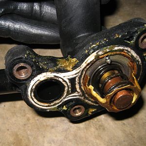 old thermostat newly removed