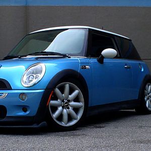 Pic of car as purchased with Eibach Pro-Street coilovers and S-Lites with 205/45-17's.