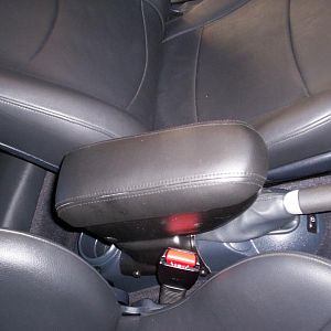 Center console installed first week after getting car.