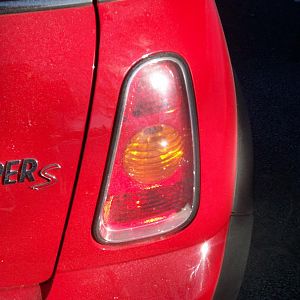Tail light 2002 MCS Chili Red