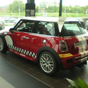 Mini challenge targa car at durham 002
