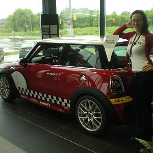 Mini challenge targa car at durham 007