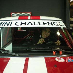 Mini challenge targa car at durham 014