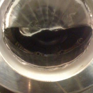 Air funnel duct into rotor hat