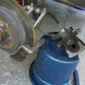 rear brake