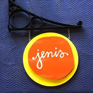 Jeni's Splendid Ice Cream Sign