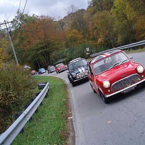 minis in a row