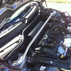 Installed DIY SS Strut Brace