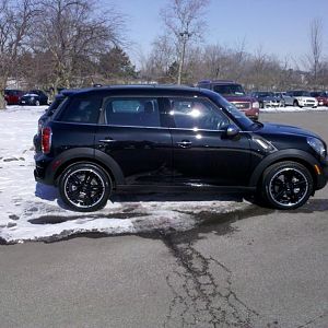 More black please.