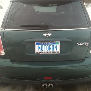 New plate