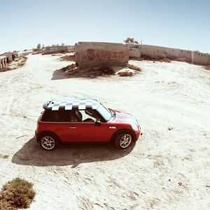 at ghost town, Ras Al Khaimah