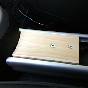 5. Check the curvature and slope of the end against the shifter... modify by sanding as needed.