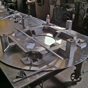 All T304 SS Frame assembly for tornado machine...