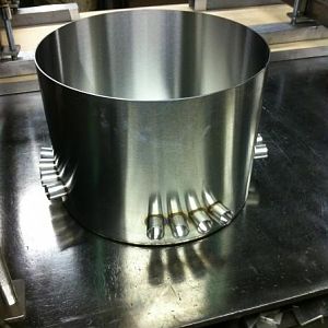 Fog chamber for a tornado machine...