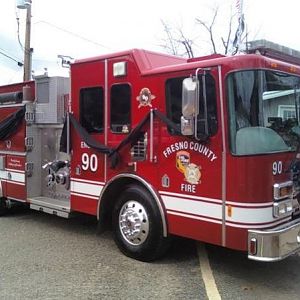 March 26, 2012...Engine 90 in Mourning...Mariposa, CA
 
Go with God Kynan. You were a good friend and a leading example to many. You will be deeply