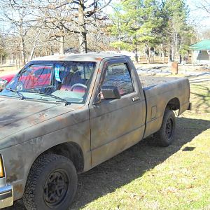 My Truck's new paint job 002