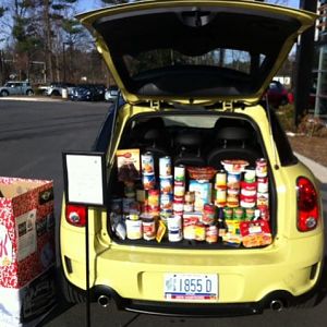 Everything went to the New Hampshire Food Bank