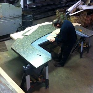 concrete bartop