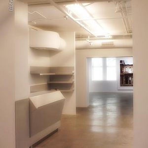 Reception Desk & Shelves 002