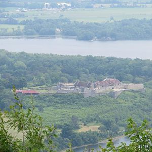 Fort Ticonderoga from Mt Defiance