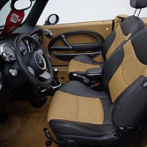 Black and tan interior.