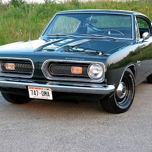 plymouth barracuda 1968