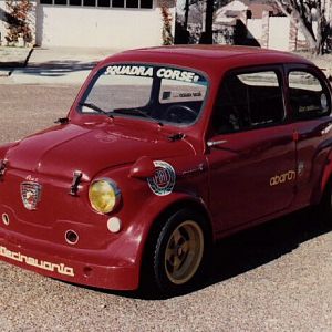 1958 Abarth 750. Gone but not forgotten