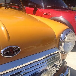 The Cooper S, then and now.