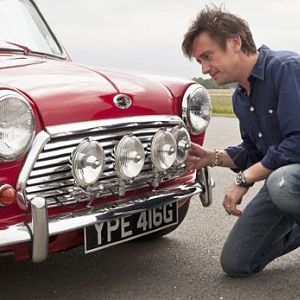 Top Gear's Richard Hammond with a great Classic Austin Cooper S