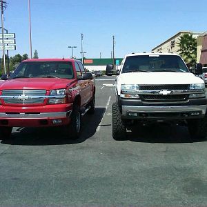 '03 and '02 Chevy Silversdo Duramax (Father and Son Duo)