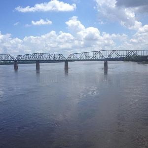 I-40 at the Mississippi River